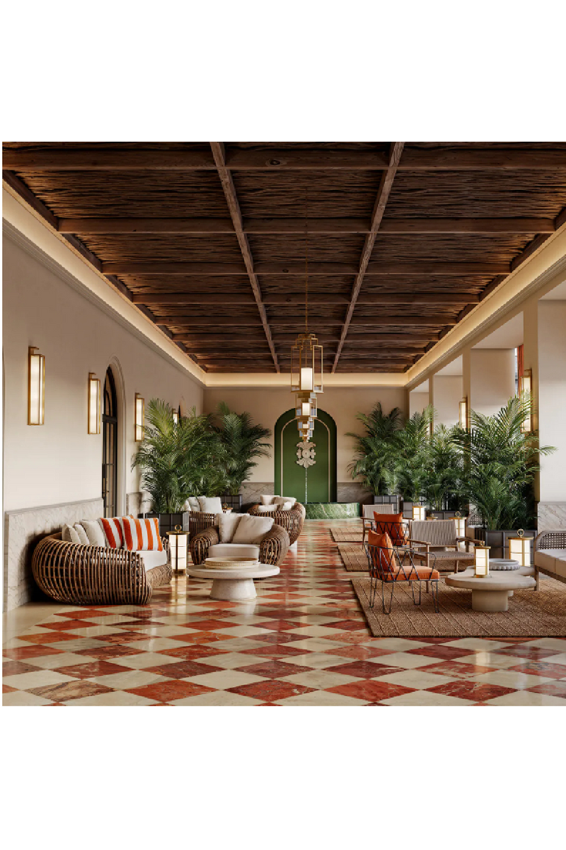 Rattan Outdoor Lounge Chair | Eichholtz Siderno | Eichholtzmiami.com