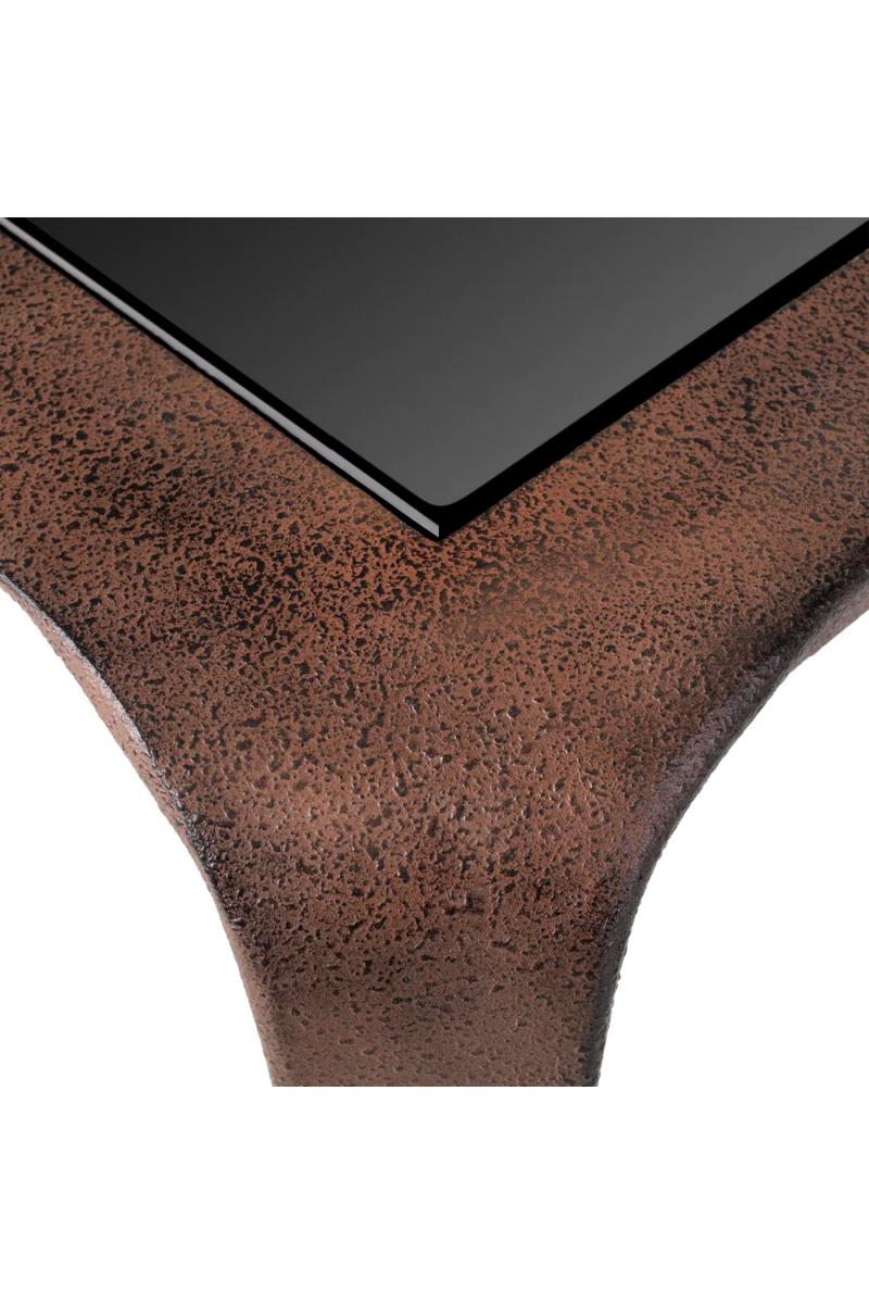 Oxidized Aluminum Coffee Table | Eichholtz Quentin | Eichholtzmiami.com