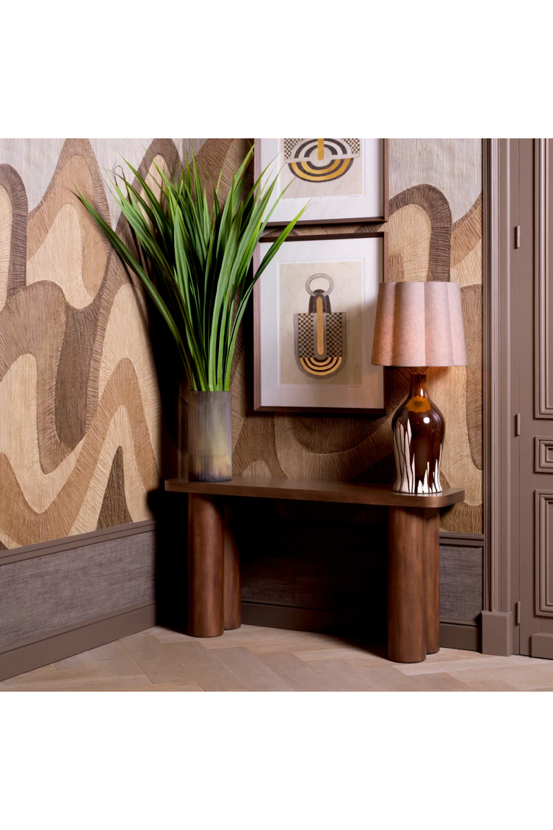 Brown Wooden Console Table | Eichholtz Lindbrook | Eichholtzmiami.com