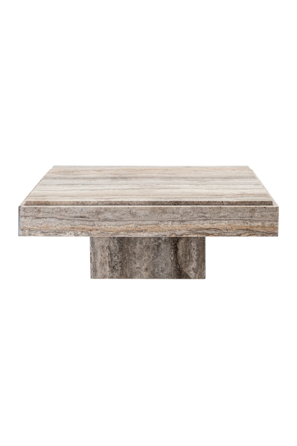 Square Travertine Coffee Table | Eichholtz Sartoria | Eichholtzmiami.com