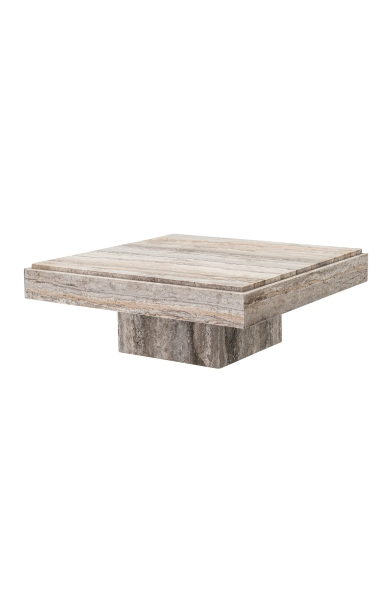 Square Travertine Coffee Table | Eichholtz Sartoria | Eichholtzmiami.com