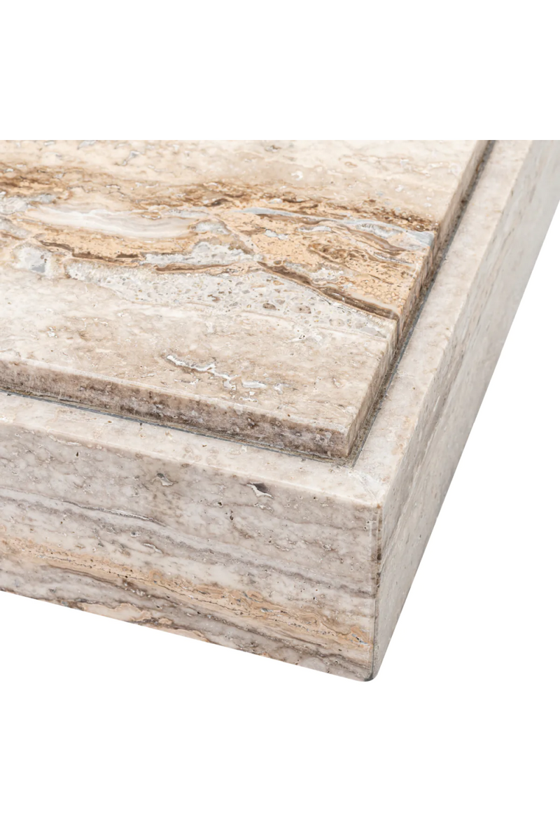 Square Travertine Coffee Table | Eichholtz Sartoria | Eichholtzmiami.com