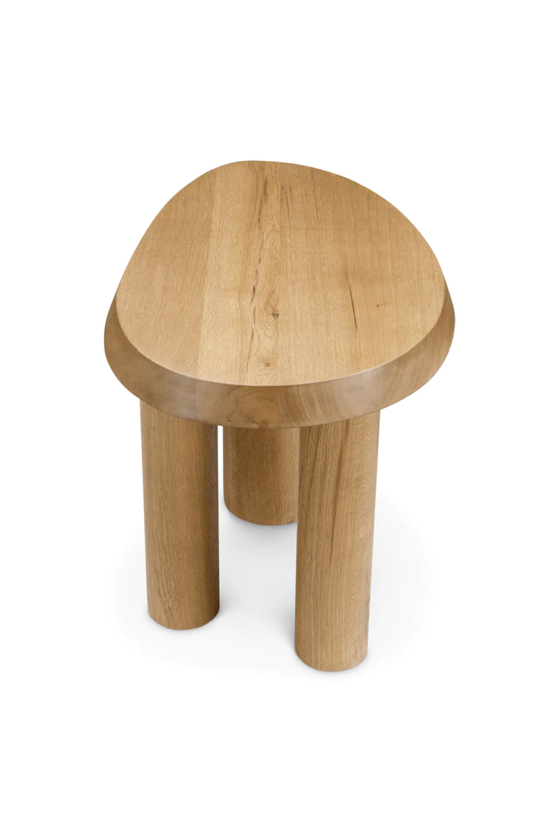 Reclaimed Oak Side Table | Eichholtz Prelude | Eichholtzmiami.com