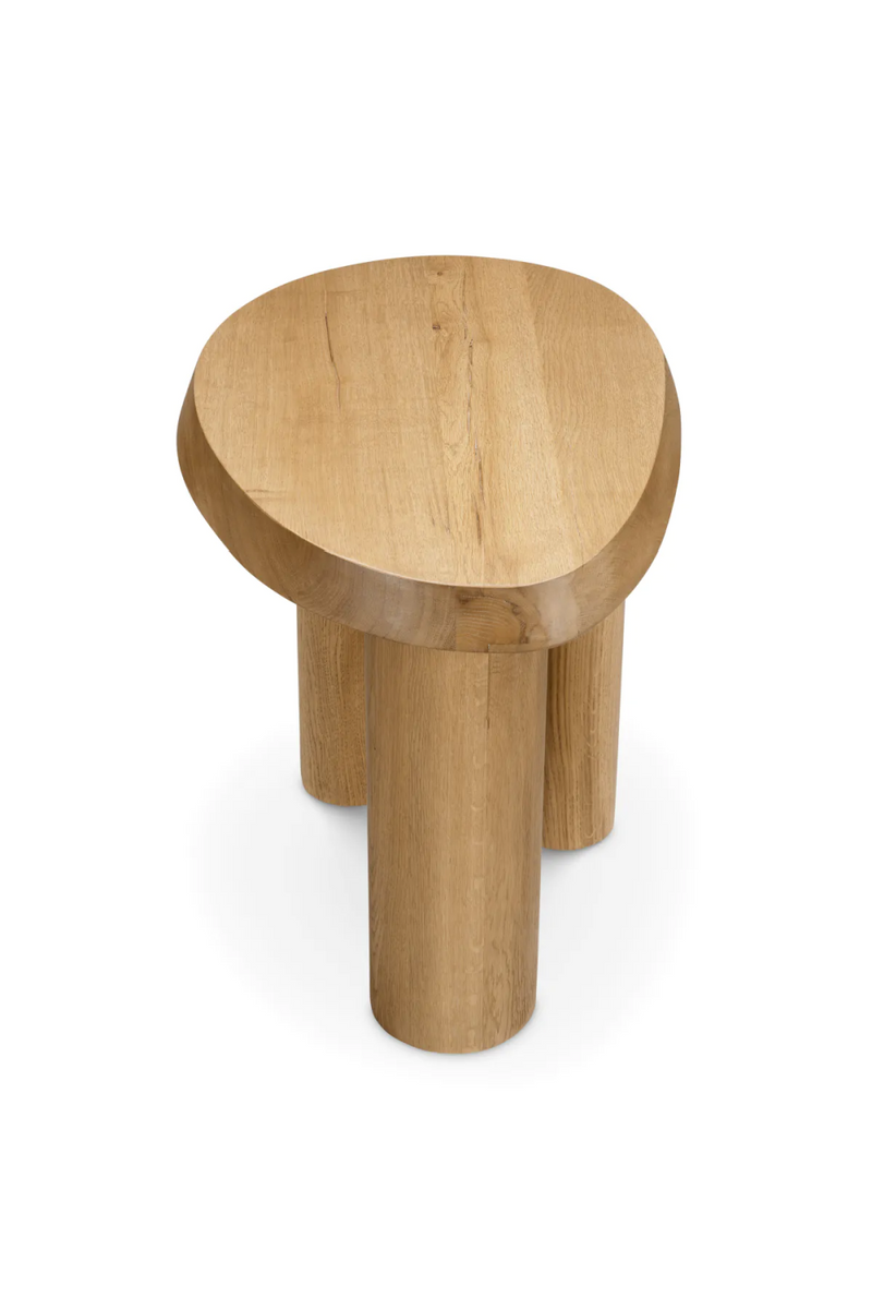 Reclaimed Oak Side Table | Eichholtz Prelude | Eichholtzmiami.com