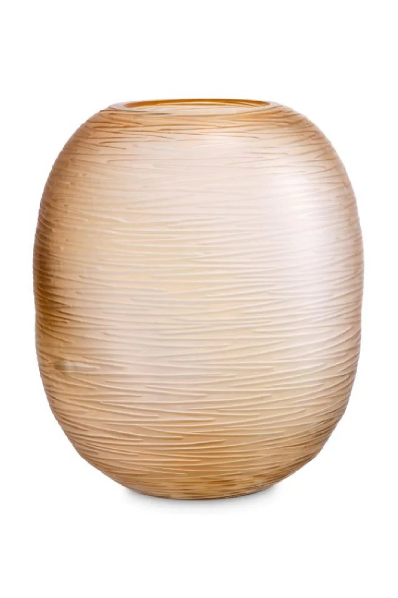 Peach Handblown Glass Vase | Eichholtz Alessio | Eichholtzmiami.com