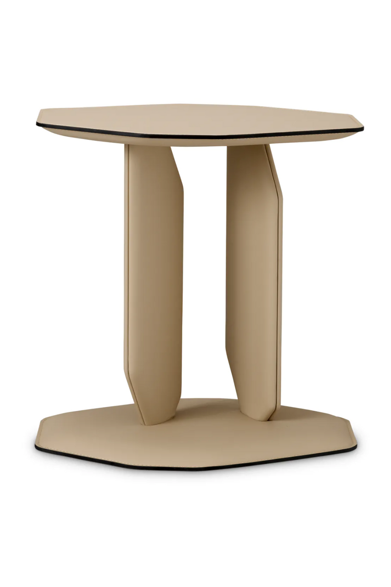 Leather Wrapped Side Table | Eichholtz Maurizio | Eichholtzmiami.com