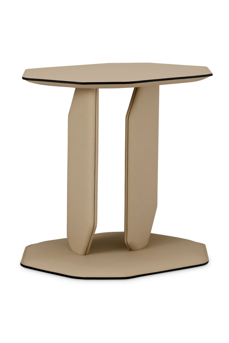 Leather Wrapped Side Table | Eichholtz Maurizio | Eichholtzmiami.com