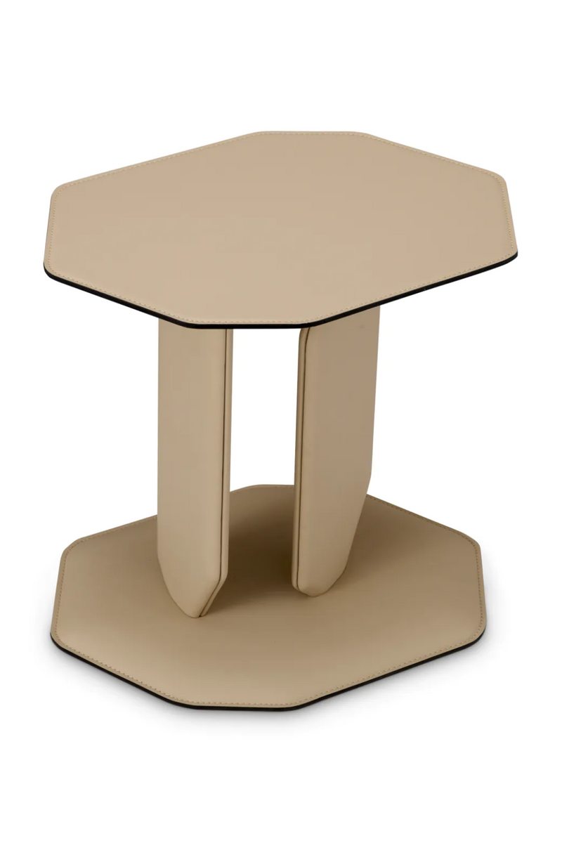 Leather Wrapped Side Table | Eichholtz Maurizio | Eichholtzmiami.com