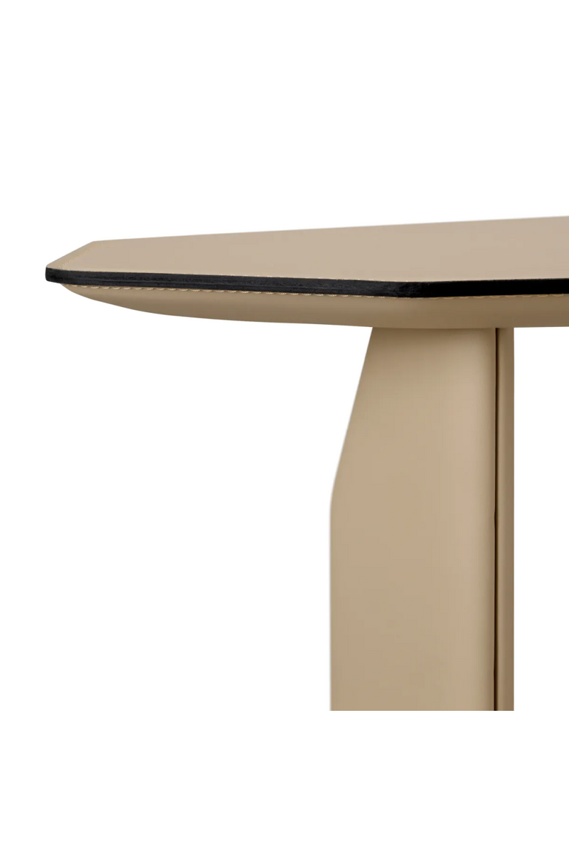 Leather Wrapped Side Table | Eichholtz Maurizio | Eichholtzmiami.com