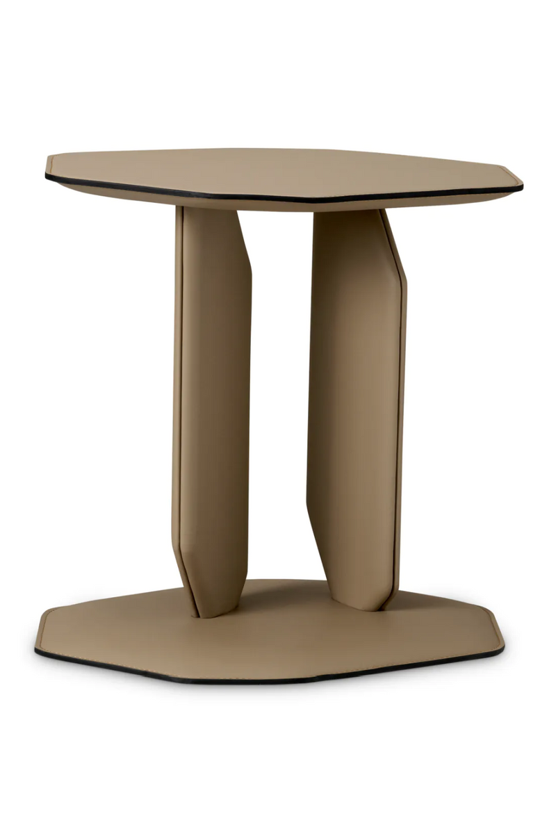 Leather Wrapped Side Table | Eichholtz Maurizio | Eichholtzmiami.com