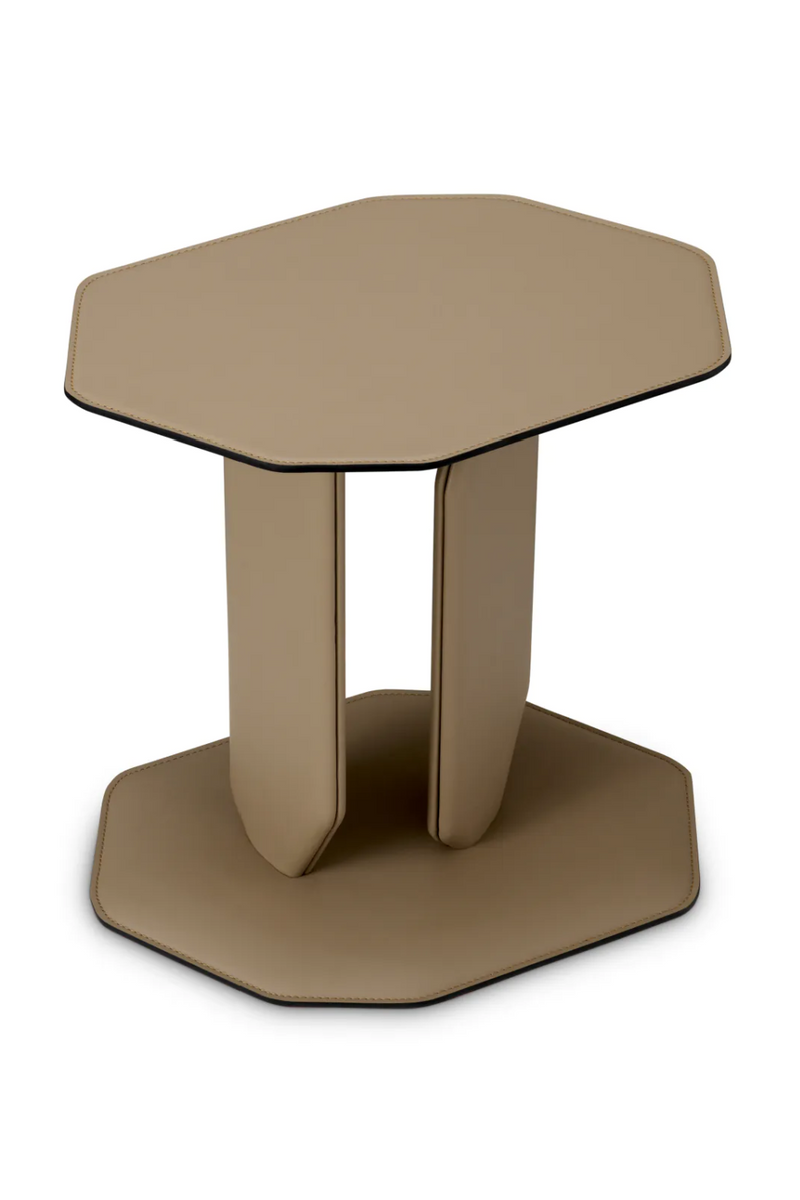 Leather Wrapped Side Table | Eichholtz Maurizio | Eichholtzmiami.com