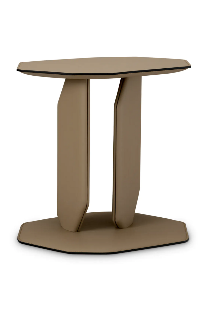 Leather Wrapped Side Table | Eichholtz Maurizio | Eichholtzmiami.com