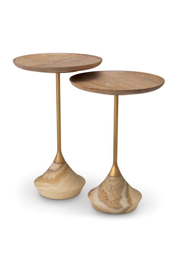 Marble Side Table set of 2 | Eichholtz Puglia | Eichholtzmiami.com