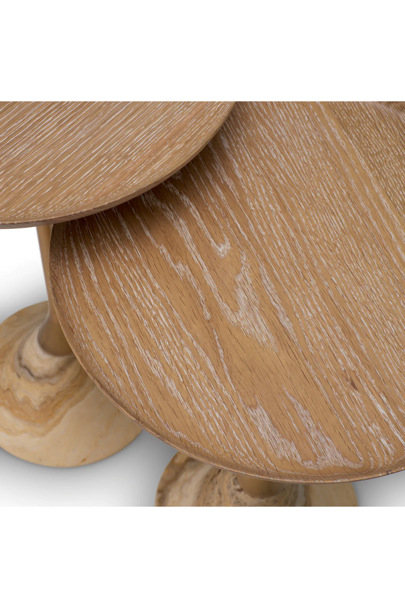 Marble Side Table set of 2 | Eichholtz Puglia | Eichholtzmiami.com