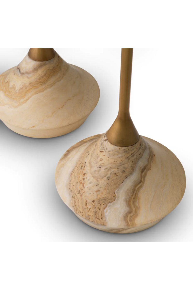 Marble Side Table set of 2 | Eichholtz Puglia | Eichholtzmiami.com