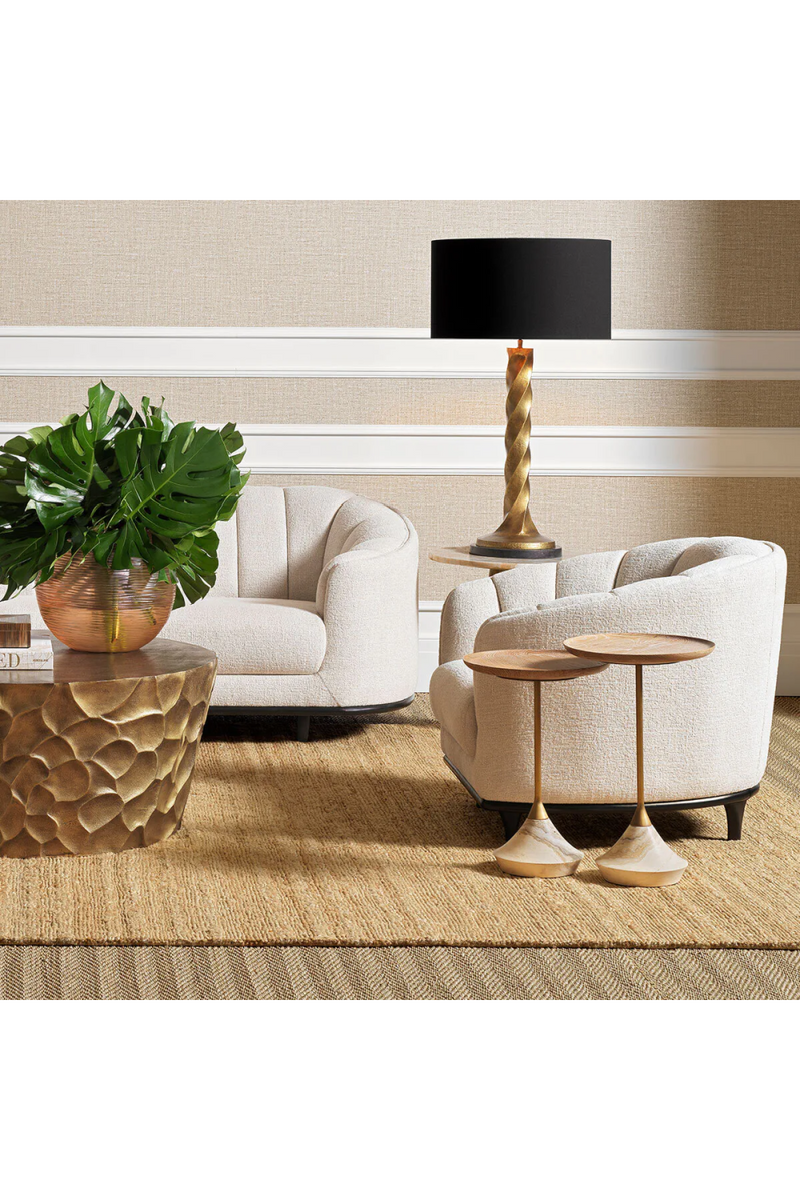 Marble Side Table set of 2 | Eichholtz Puglia | Eichholtzmiami.com