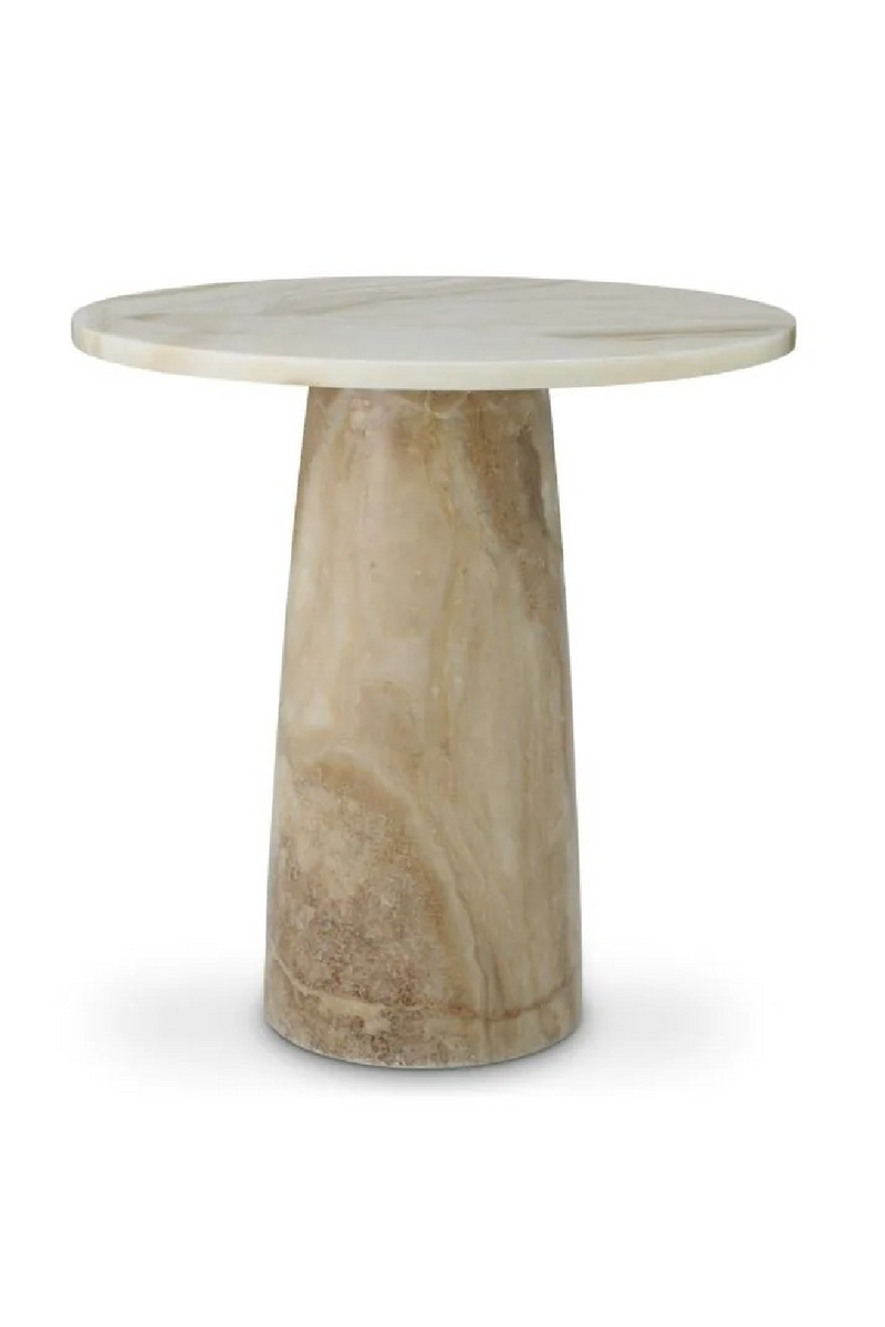 Marble Pedestal Side Table | Eichholtz Terry | Eichholtzmiami.com