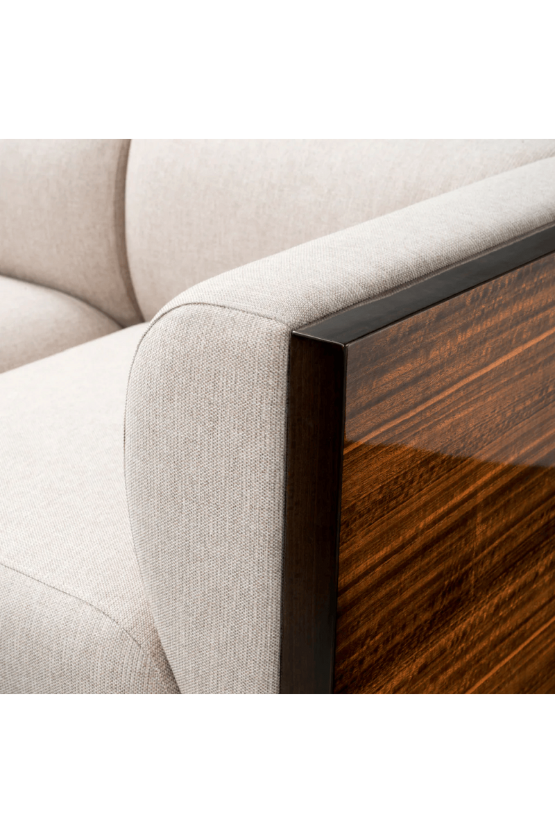 Eucalyptus Veneer Upholstered Sofa | Eichholtz Sebastian | Eichholtzmiami.com