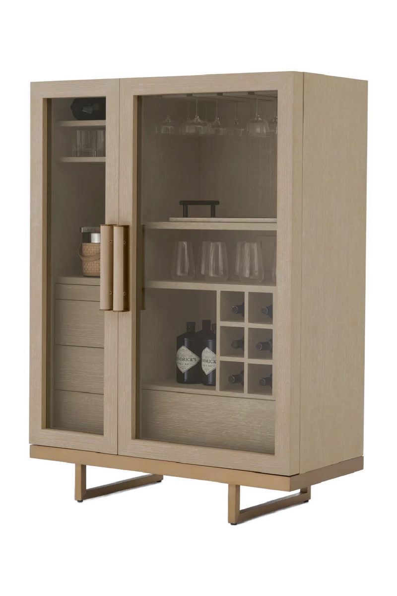 Oak Bar Cabinet | Eichholtz Connaught | Eichholtzmiami.com