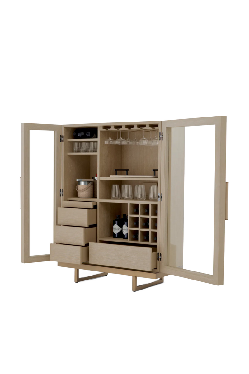 Oak Bar Cabinet | Eichholtz Connaught | Eichholtzmiami.com