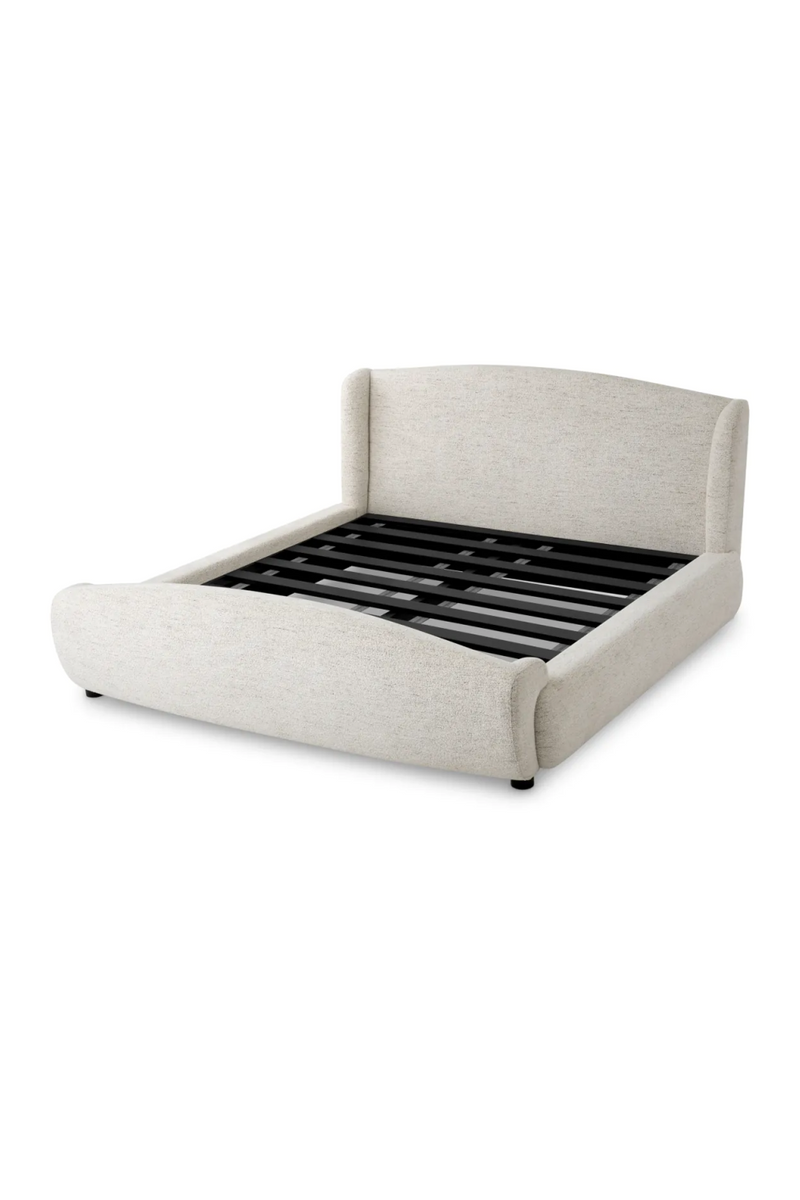 Off-White Upholstered Bed Frame | Eichholtz Mellory | Eichholtzmiami.com