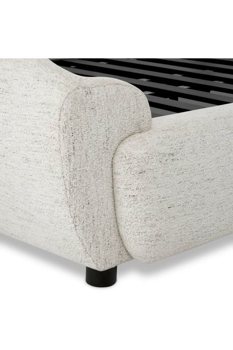 Off-White Upholstered Bed Frame | Eichholtz Mellory | Eichholtzmiami.com