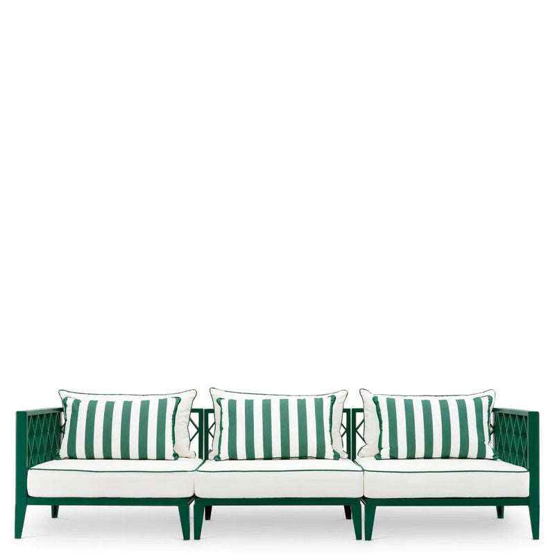 3-Seater Outdoor Sunbrella Sofa | Eichholtz Ocean Club | Eichholtzmiami.com
