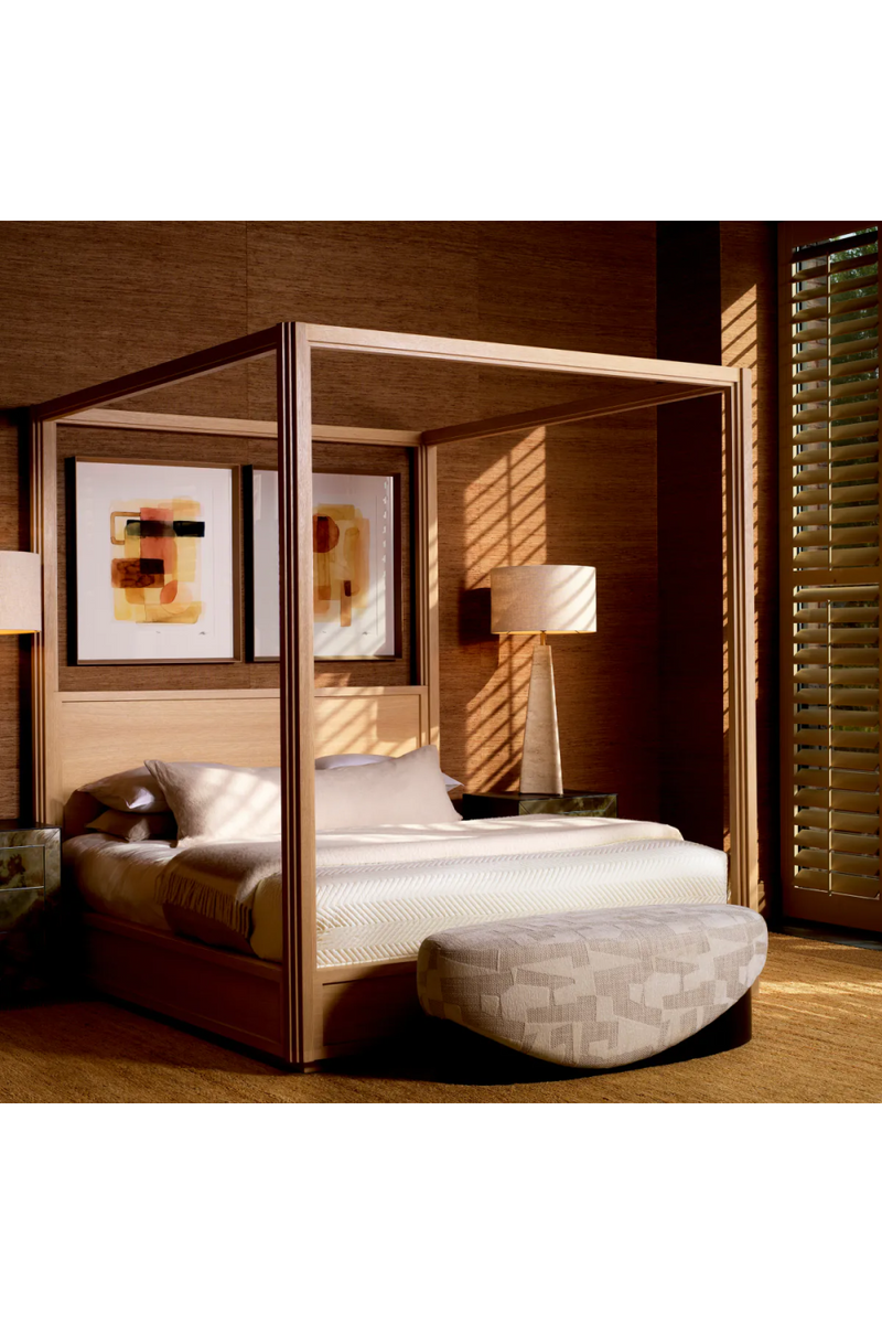 Oak Canopy King Bed | Eichholtz Tribeca | Oroatrade.com