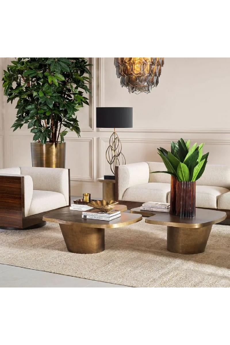 Vintage Brass Coffee Table Set (2) | Eichholtz Pierro | Eichholtzmiami.com
