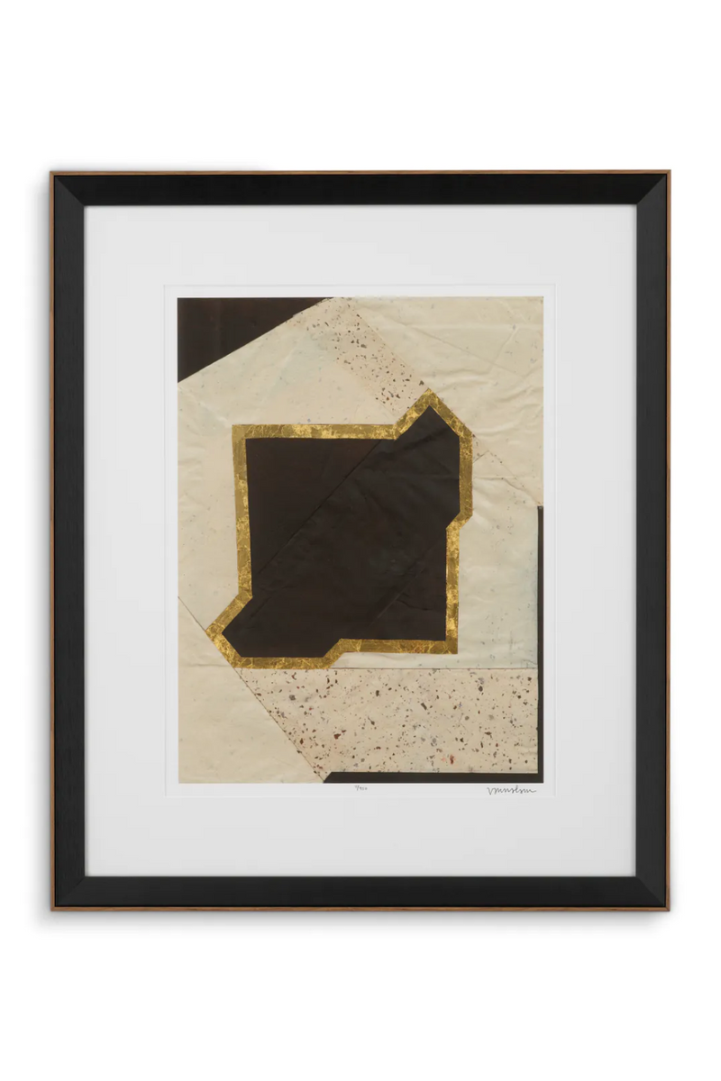 Wooden Framed Modern Artwork Set (2) | Eichholtz Creased Umber | Eichholtzmiami.com