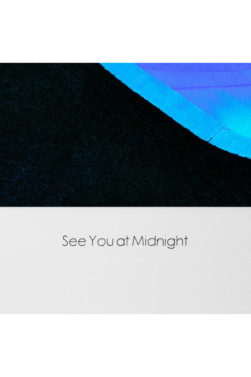 Blue Pool Art Print | Eichholtz See You At Midnight | Eichholtzmiami.com