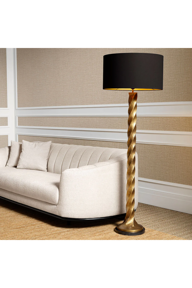 Black Shade Floor Lamp | Eichholtz Costanza | Eichholtzmiami.com