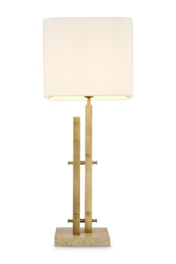 Vintage Brass Stem Table Lamp | Eichholtz Destino | Eichholtzmiami.com