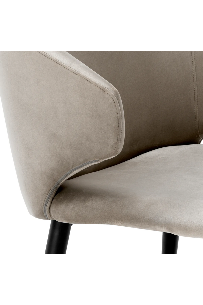 Velvet Retro Dining Armchair | Eichholtz Volante| Eichholtzmiami.com