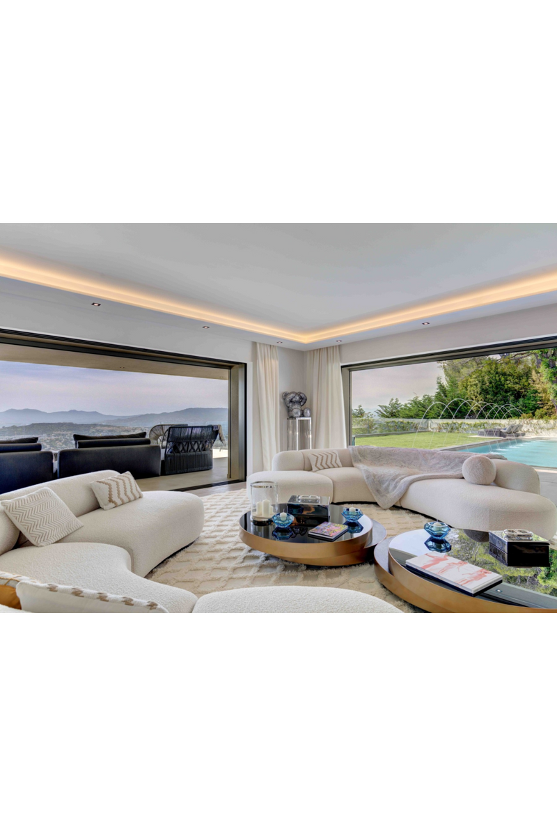 Curved Modern Sofa Large | Eichholtz Björnn | Eichholtzmiami.com