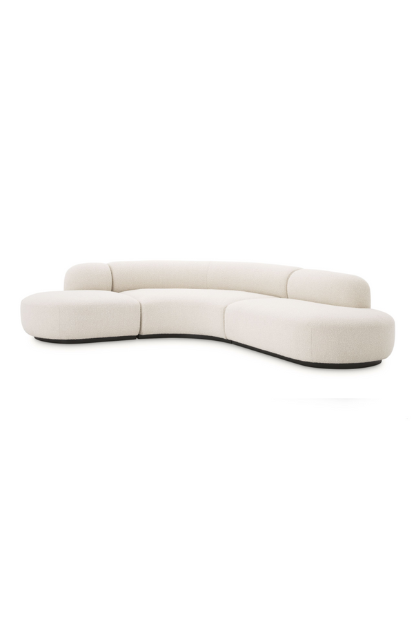Curved Modern Sofa Large | Eichholtz Björnn | Eichholtzmiami.com
