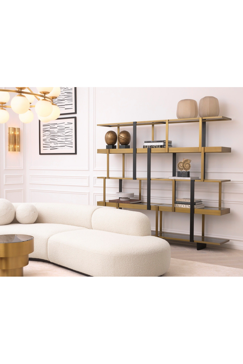 Curved Modern Sofa Large | Eichholtz Björnn | Eichholtzmiami.com