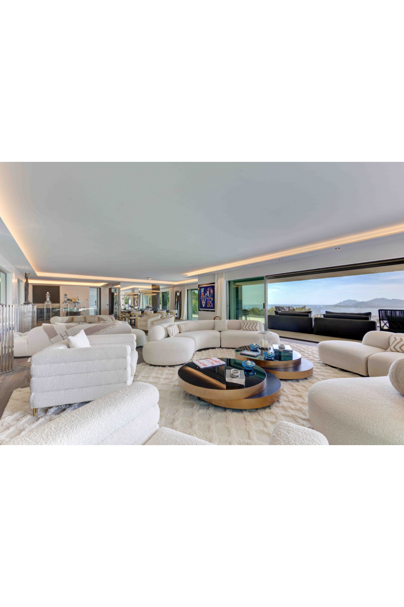 Curved Modern Sofa Large | Eichholtz Björnn | Eichholtzmiami.com