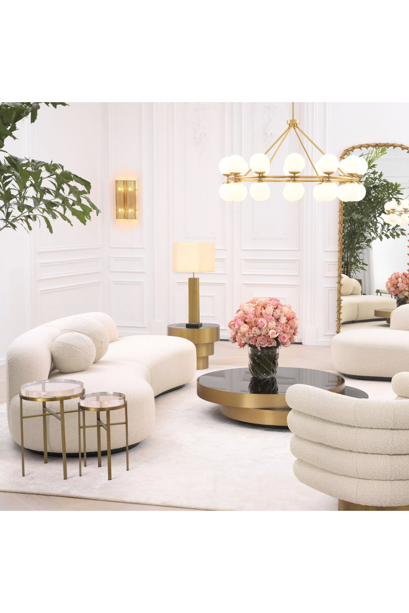 Curved Modern Sofa Small | Eichholtz Björn | Eichholtzmiami.com