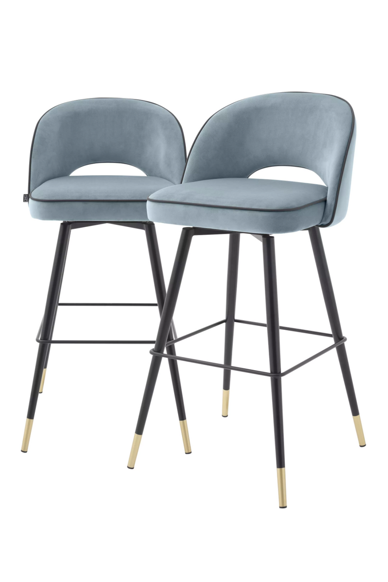 Cut-Out Back Bar Stools (2) | Eichholtz Cliff | Eichholtzmiami.com