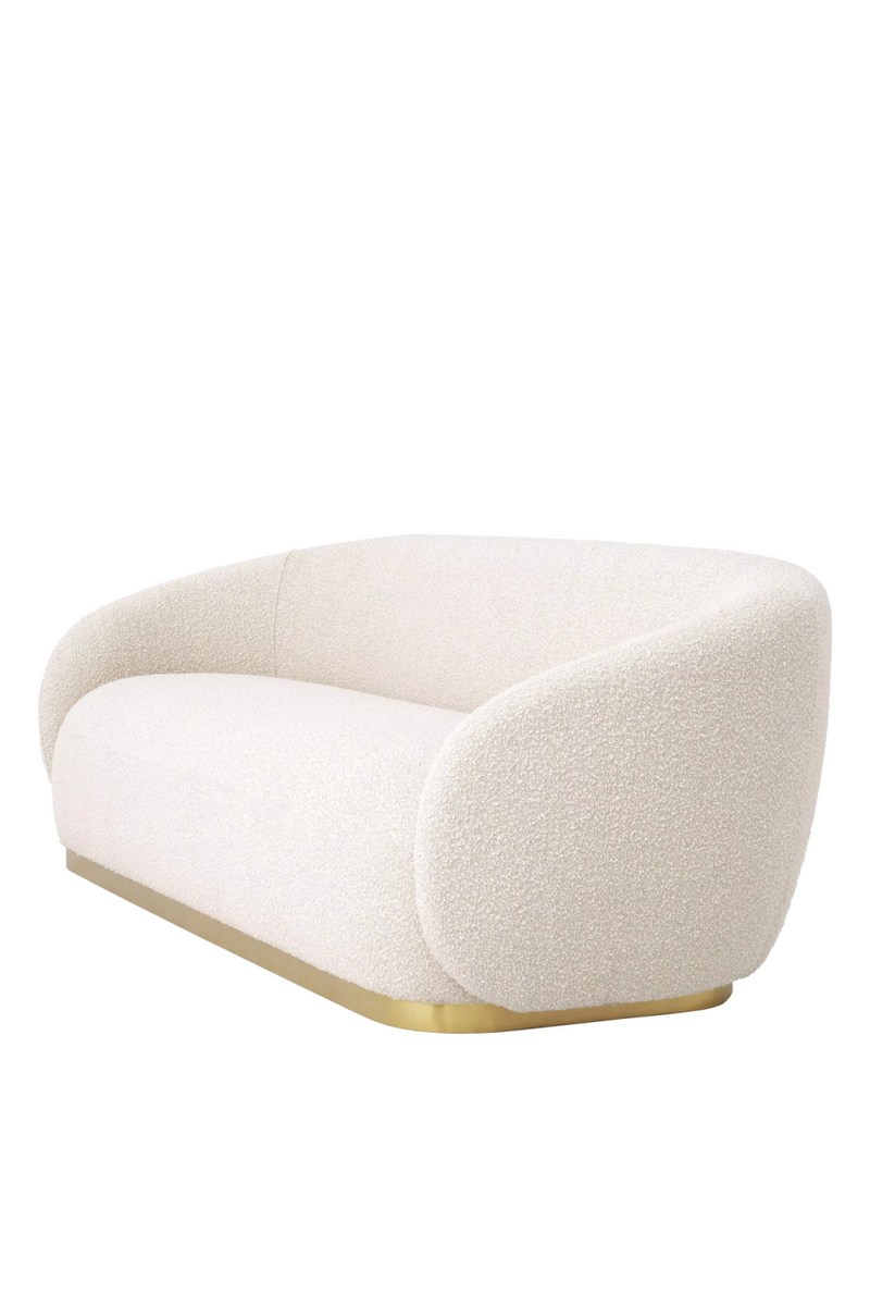 Brushed Brass Base Sofa | Eichholtz Brice | Eichholtzmiami.com