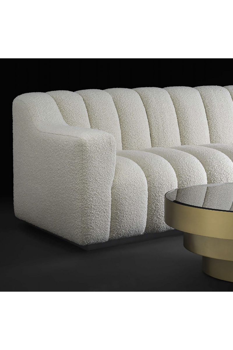 Channeled Bouclé Sofa S | Eichholtz Kelly | Eichholtzmiami.com