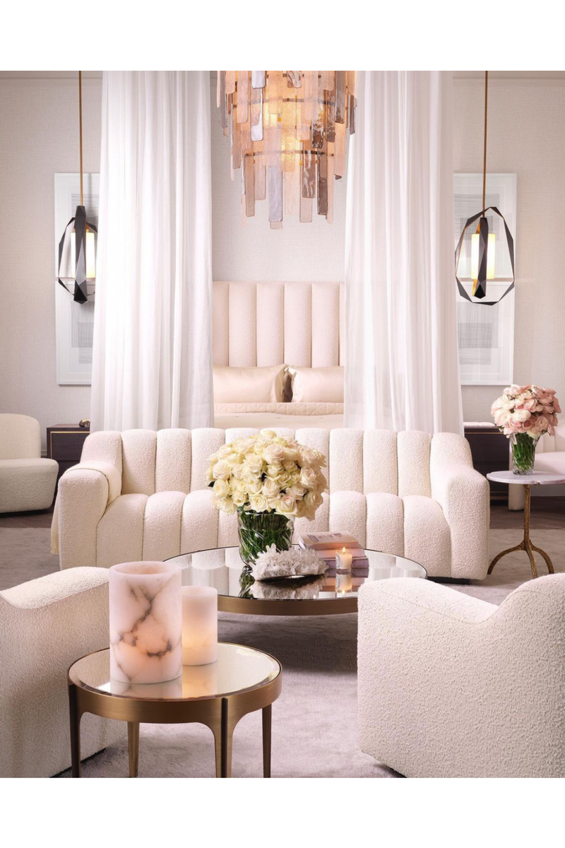 Channeled Bouclé Sofa S | Eichholtz Kelly | Eichholtzmiami.com