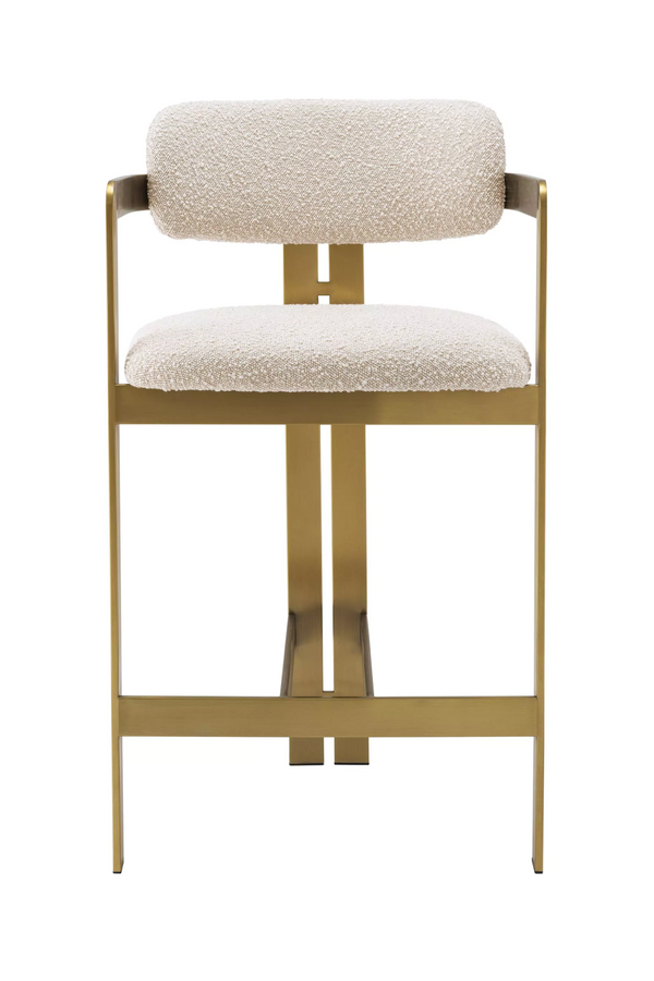 Modern Upholstered Counter Stool | Eichholtz Donato | Eichholtzmiami.com