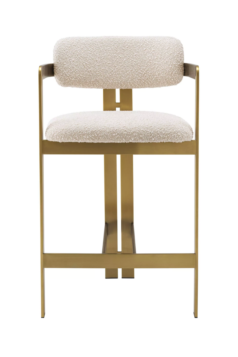 Modern Upholstered Counter Stool | Eichholtz Donato | Eichholtzmiami.com
