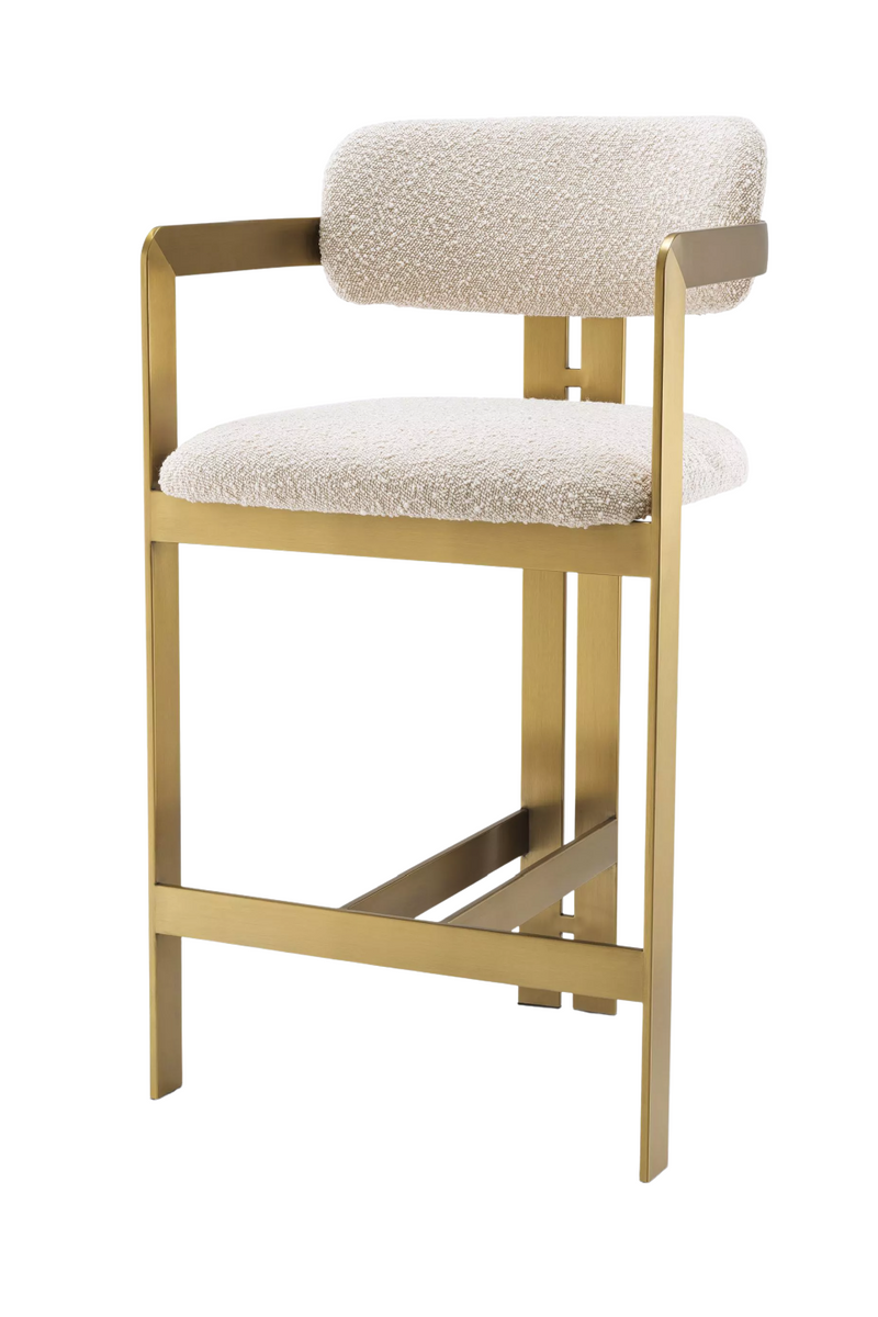 Modern Upholstered Counter Stool | Eichholtz Donato | Eichholtzmiami.com