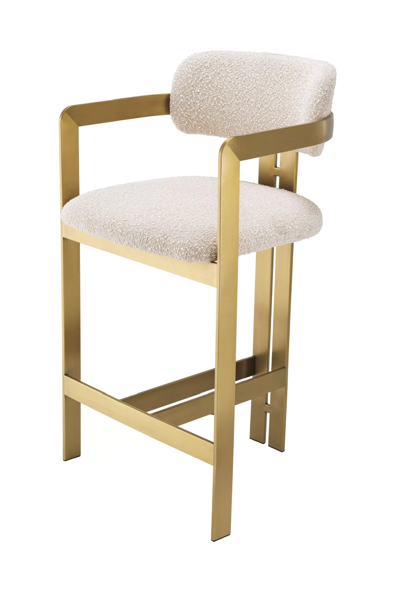 Modern Upholstered Counter Stool | Eichholtz Donato | Eichholtzmiami.com