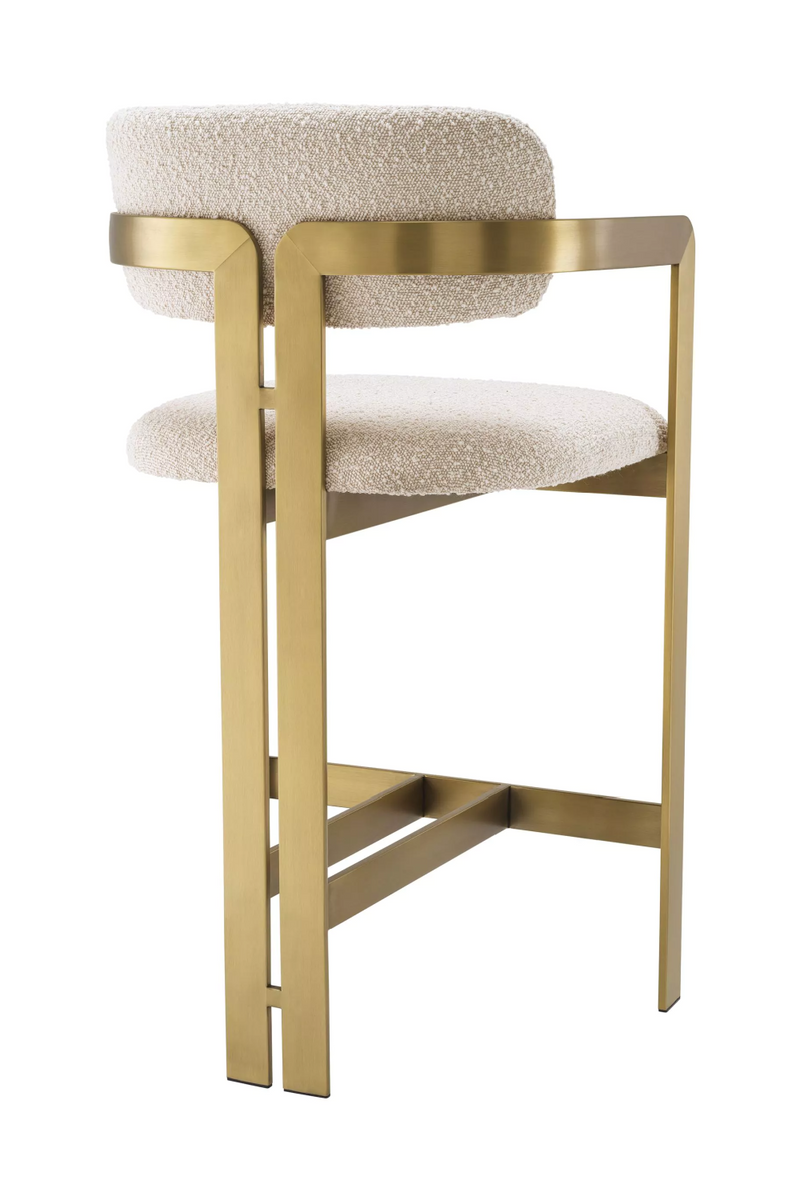 Modern Upholstered Counter Stool | Eichholtz Donato | Eichholtzmiami.com