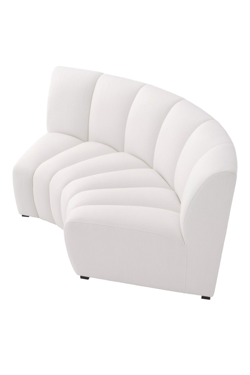 Channel Stitched Corner Sofa | Eichholtz Lando | Eichholtzmiami.com