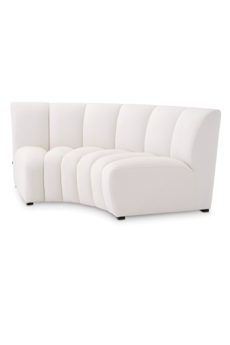 Channel Stitched Corner Sofa | Eichholtz Lando | Eichholtzmiami.com